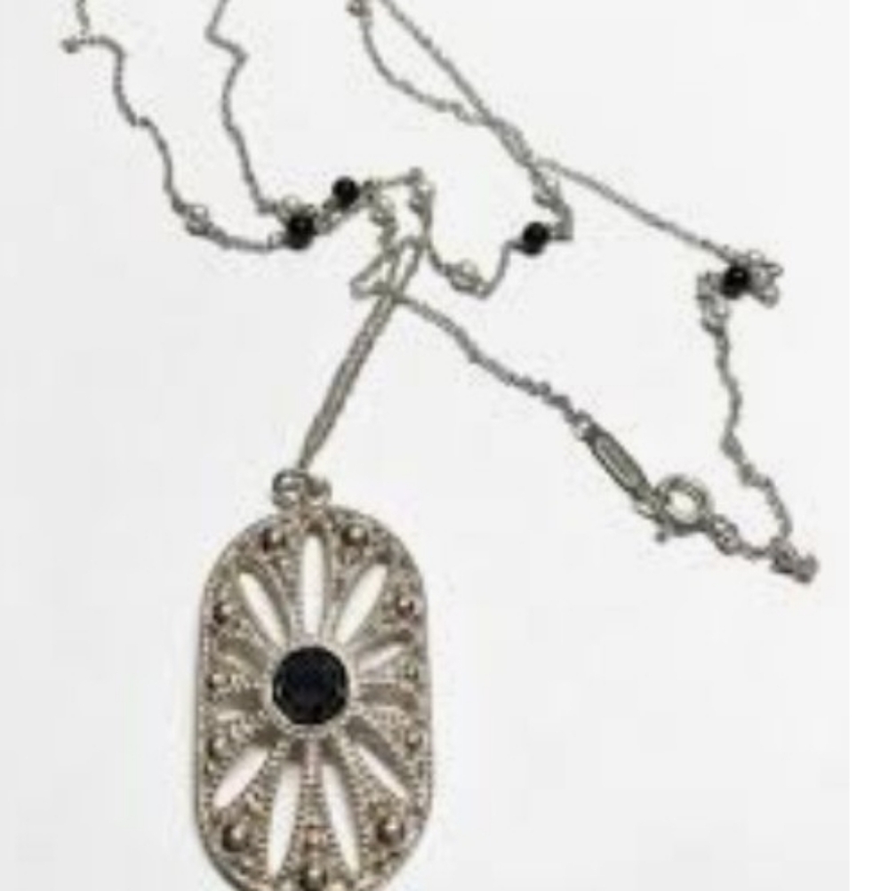 Tiffany & Co. Ziegfield Sterling Silver Chain Necklace NEW with Pouch And Box